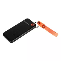 SSD Drive | Verbatim Pocket SSD USB 3.2 Gen 2 128GB Black/Orange