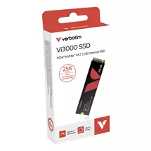 SSD Drive | Verbatim Vi3000 PCIe NVMe M.2 SSD 256GB | In Stock