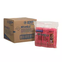 Wypall | WypAll 8397 cleaning cloth Microfibre Red 6 pc(s) | In Stock