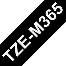 Brother | Brother TZE-M365 label-making tape White on black | In Stock