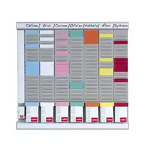 ValueX | Nobo T-Card 7 Day Planning Kit 2911080 | In Stock | Quzo UK