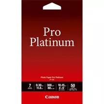 Canon Photo Paper | Canon PT101 Pro Platinum Photo Paper 4x6”  50 sheets. Media weight: