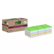 Repositional Notes | PostIt 7100284782 note paper Square Blue, Green, Pink, Purple 70