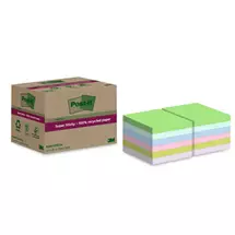 Repositional Notes | PostIt 7100284781 note paper Square Blue, Green, Pink, Purple, Yellow