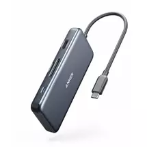 Laptop Docks & Port Replicators | Anker A83460A2 laptop dock/port replicator USB 2.0 Type-C Grey