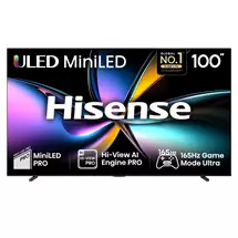 Smart TV | Hisense 100" U7QTUK PRO MiniLED 165Hz Smart AI TV with Freely