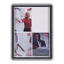 New Arrivals &amp; Just In | Nobo Premium Plus Outdoor Magnetic Lockable Notice Board 4xA4