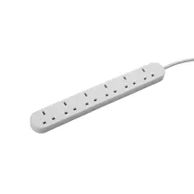 New Arrivals &amp; Just In | connektgear 2m 6 Way Power Extension Block  UK Plug to 6 x UK Sockets