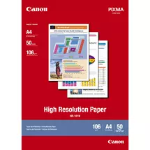 Printing Paper | Canon HR-101N High Resolution Paper A4 - 50 Sheets