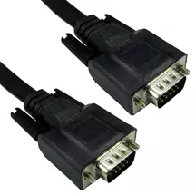 New Arrivals &amp; Just In | Cables Direct CDEXFLAT01K. Cable length: 1 m, Connector 1: VGA (DSub),