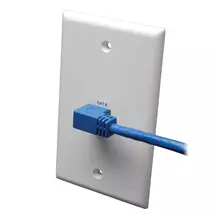 Eaton Cables | Tripp Lite N204003BLRA RightAngle Cat6 Gigabit Molded UTP Ethernet