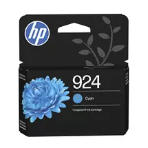 New Arrivals &amp; Just In | HP 924 Cyan Original Ink Cartridge | In Stock | Quzo UK
