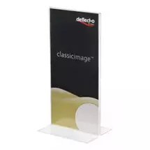 Announce | Announce 1/3 A4 Stand Up Sign Holder | In Stock | Quzo UK