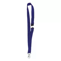 Announce | Announce Blue Textile Badge Necklace | In Stock | Quzo UK