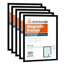 Announce | Announce Magnetic Frames A3 Black | In Stock | Quzo UK