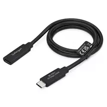 Startech Cables | StarTech.com 2ft (60cm) 40Gbps USB4 Extension Cable, Thunderbolt 4