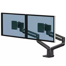 New Arrivals &amp; Just In | Fellowes Tallo Dual Monitor Arm Black | In Stock | Quzo UK