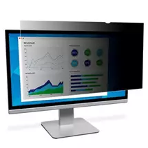 3M PF185W9B. Maximum screen size: 47 cm (18.5