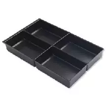 Desk Drawer Organizers | Bisley BY00629 desk drawer organizer Black | Quzo UK