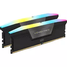 Corsair | Corsair Vengeance RGB 128GB (2x64GB) DDR5 DRAM 6000MT/s CL40 Memory