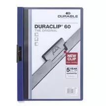 New Arrivals &amp; Just In | Durable Duraclip 60 report cover PVC Blue, Transparent
