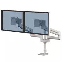 New Arrivals &amp; Just In | Fellowes Tallo Modular 2FMS Silver | In Stock | Quzo UK