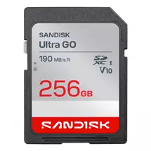 New Arrivals &amp; Just In | SanDisk Ultra GO 256 GB SDXC UHS-I | In Stock | Quzo UK