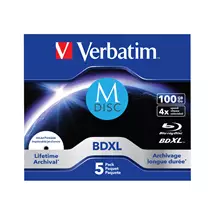Blank Blu-Ray Discs | Verbatim 43834 blank Blu-Ray disc BDXL 100 GB 5 pc(s)