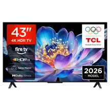 Tcl | TCL 43V6DUK TV 109.2 cm (43") 4K Ultra HD Smart TV WiFi Black 260