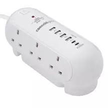 Top Brands | connektgear 276020S/USB power extension 2 m 6 AC outlet(s) Indoor