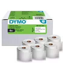Dymo Printer Labels | DYMO Authentic LabelWriter Shipping Labels | 102 mm x 210 mm | Self