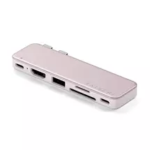Satechi Cables | Satechi USB-C Snap Hub (Blush) | In Stock | Quzo UK