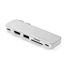 Satechi Cables | Satechi USB-C Snap Hub (Silver) | Quzo UK