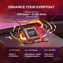 Lenovo Laptops | Lenovo Legion 5 15AGP11 Copilot+ PC AMD Ryzen™ AI 7 450 Laptop 38.9 cm