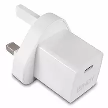 Mobile Device Chargers | Lindy 20W USB Type C GaN Charger | In Stock | Quzo UK