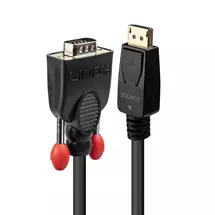 Lindy | Lindy 2m DisplayPort to VGA Cable | In Stock | Quzo UK