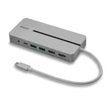 Lindy | Lindy DSTMx Duo USBC Laptop/MacBook Mini Docking Station with Dual