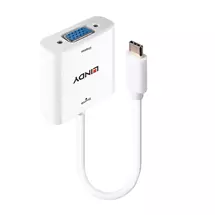 Lindy | Lindy USB Type-C to VGA Converter | In Stock | Quzo UK