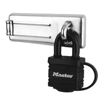 New Arrivals &amp; Just In | MASTER LOCK Set of no. 704 straight bar hasp + 40mm weather resistant