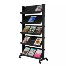 New Arrivals &amp; Just In | PaperFlow K502551 magazine rack Black | In Stock | Quzo UK