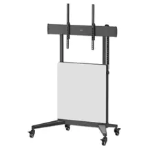 Top Brands | Manhattan Trolley Mount Stand for TV & Monitors (tool free height