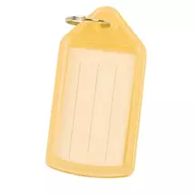 Qconnect | Q-CONNECT KF10479 key tag Yellow 40 pc(s) | In Stock