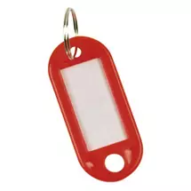 Qconnect | Q-CONNECT Key hangers, box 100 – Red | In Stock | Quzo UK