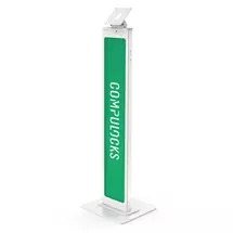 New Arrivals &amp; Just In | Compulocks VESA Brandable Floor Stand White. Mobile device type: