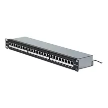 New Arrivals &amp; Just In | StarTech.com 24 Port 1U Shielded Cat6A Patch Panel, 110 Punch Down,