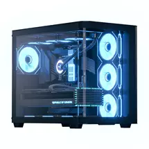 Micro ATX Case | Aerocool P500C Midi Tower Black | Quzo UK