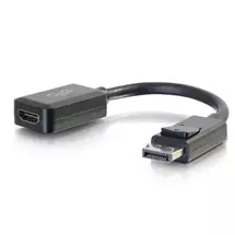 Hdmi Cables | C2G 8in DisplayPortTM Male to HDMI Female Adapter Converter - Black
