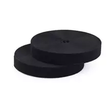 Top Brands | StarTech.com 25ft (7.6m) Hook and Loop Roll, 1in (2.5cm) Wide, Black,