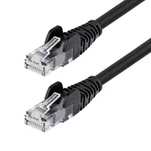 Startech | StarTech.com 3m Black Cat6 Ethernet Cable, Snagless, 100W PoE, UTP,