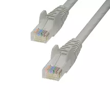 Startech | StarTech.com 3m Gray Cat6 Ethernet Cable, Snagless, 100W PoE, UTP,